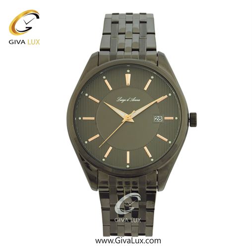 ساعت مچی اورجینال مردانه LdA | لوئیجی د آنا | Luigi d'Ana مشکی | مشکی| مشکی| کد رفرنس 2360